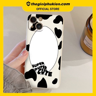 Ốp iphone - Ốp lưng iphone cạnh vuông Super duper cute dành cho ip 6 đến 14promax - ng119