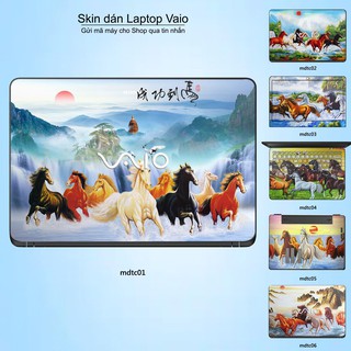 Skin dán Laptop Sony Vaio in hình Mã Đáo Thành Công (inbox mã máy cho Shop)
