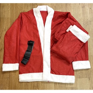 bộ trang phục Noel người lớn 5 món loại đẹp viền lông dày mềm/ bộ quần áo noel