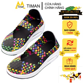 Giày sandal đế cao TIMAN MH30 thời trang tôn dáng tinh tế bảo hành 1 năm