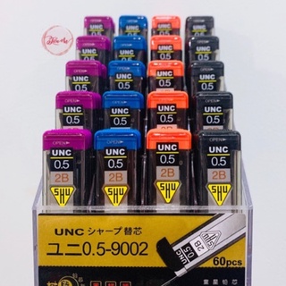Ngòi chì bấm UNC 2B - 0.5 mm - Hộp đơn giản dễ đóng mở