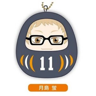 [BANDAI] Móc chìa khóa Korokoro Daruma Mascot Haikyuu!! To The Top 03 Kei Tsukishima KDM chính hãng Nhật Bản