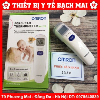 Nhiệt Kế Hồng Ngoại Đo Trán OMRON MC 720 Chính Hãng