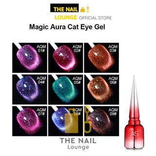 Sơn gel AS mắt mèo hoa mỹ mã AQM chai đỏ 15ml chính hãng