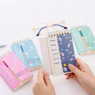 Sổ học từ vựng tiếng anh, hàn, nhật GIÁ SỈ