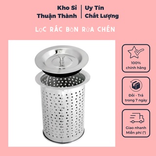 lọc rác bồn rửa chén inox 304 không rỉ hàng dày dặn (KHOSKHOSI)