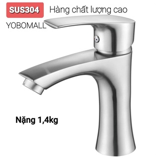 [ Bảo hành 3 -5 năm ] Bộ Vòi chậu rửa lavabo nóng  lạnh cao cấp inox 304 phòng tắm-yobomall