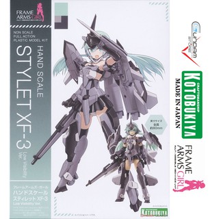 Mô Hình Lắp Ráp Kotobukiya Hand Scale Stylet XF-3 Low Visibility Frame Arms Girl Đồ Chơi Anime Nhật