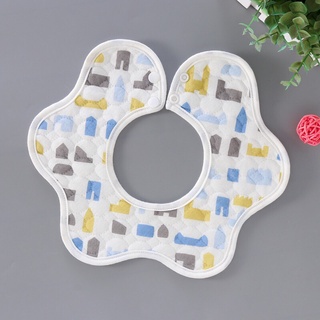 Yếm tròn xoay 360 độ hình ngôi sao, có lớp chống thấm tiện lợi dành cho bé 𝐘𝟏𝟖