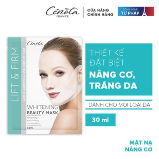 Mặt Nạ Cenota Whitening Beauty Mask Nâng Cơ Trắng Da 30ml