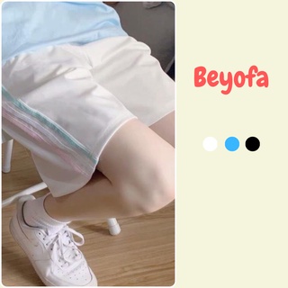 Quần Đùi Kẻ Sọc Unisex - Quần Short Nam Nữ Dây Rút Dáng Rộng 3 Màu