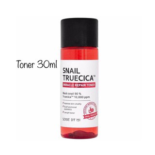 [Đỏ] Minisize Nước hoa hồng Some By Mi Snail Truecica Toner 30ml