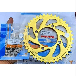 NHÔNG DĨA 7LY EXCITER 135 DĨA VÀNG 38T 39T NHÔNG 14T 15T 16T CHÍNH HÃNG