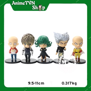 (Có lẻ) Set Combo 5 Mô hình Anime/Manga One Punch Man (Thánh phồng tôm) Phong cách chi bi Siêu xinh