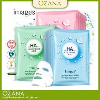 Mặt nạ giấy dưỡng trắng da mụn cấp ẩm thải độc HA Images CS25