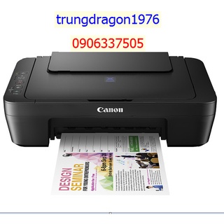 Máy in Canon E410 (In - Scan - Copy). Bản in chất lượng, Giá tốt. Không tiếp  mực và có tiếp mực ngoài.
