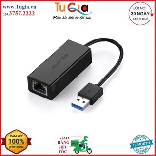 Dây Cáp Chuyển Đổi USB 3.0 Sang LAN Ugreen (20256) Hàng Chính Hãng