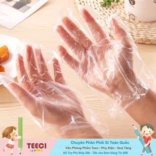 <Video Review> Sỉ Hộp Găng Tay Nilon Dùng Một Lần Tự Phân Hủy Bảo Vệ Môi Trường Dày Dặn Trong Suốt Không Mùi A293