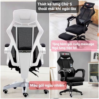 Ghế gaming, chơi game xoay lưới cao cấp thoáng mát thoải mái êm ái