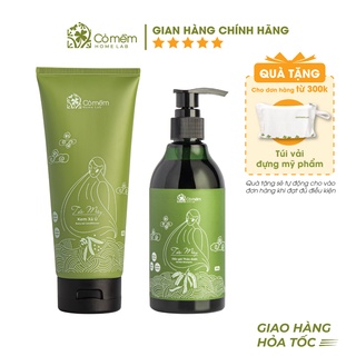 Bộ Gội Xả Tóc Mây An Toàn Chiết Xuất Bồ Kết Cỏ Mềm