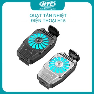 [Mã ELHA22 giảm 5% đơn 300K] Quạt tản nhiệt dành cho điện thoại H15 dùng pin sạc, tản nhiệt, làm mát (màu ngẫu nhiên)