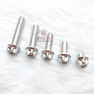 ỐC KIỂU SALAYA 10 LY ĐẦU TRỤ NHIỀU SIZE TRANG TRÍ XE MÁY CỰC ĐẸP