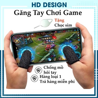 Găng Tay Gaming, Găng Tay Chơi Game FreeFire, Pubg Mobile, Liên Quân - Cảm Ứng Mượt - Chống Mồ Hôi Tay