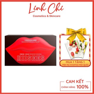 Mặt Nạ Dưỡng Môi Hiisees Chiết Xuất Hoa Hồng