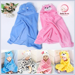Ủ thú sơ sinh - Áo choàng thú Baby Blanket Cao Cấp Cho Bé Yêu