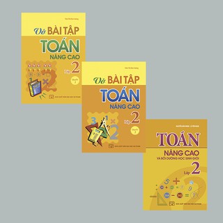 Sách: ComBo 3 Cuốn Toán Nâng Cao Lớp 2