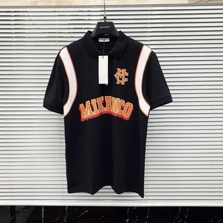 Áo Polo Mikenco Cotton Gai Dập Chữ Vạch Vai Logo Cực Sang