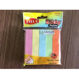 Giấy note 5 màu giấy DHA
