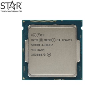 CPU intel xeon E3 1226v3, 3.30GHz, 8M TRAY chưa gồm Fan