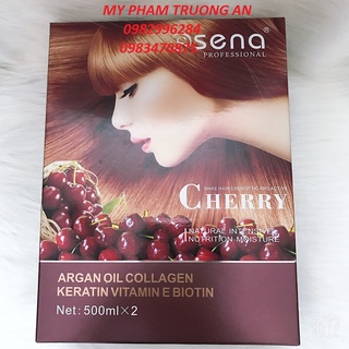 Nhuộm nâu tóc SENA PHỦ BẠC 100%
