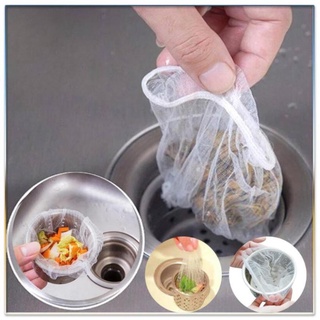 Túi lọc rác bồn rửa bát (100 cái) - Túi đựng rác lỗ thoát nước tiện dụng