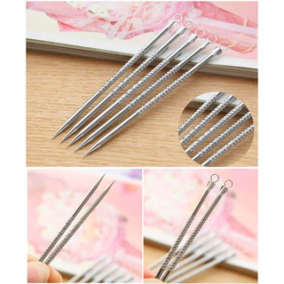 que nặn mụn hai đầu inox chống rỉ, an toàn