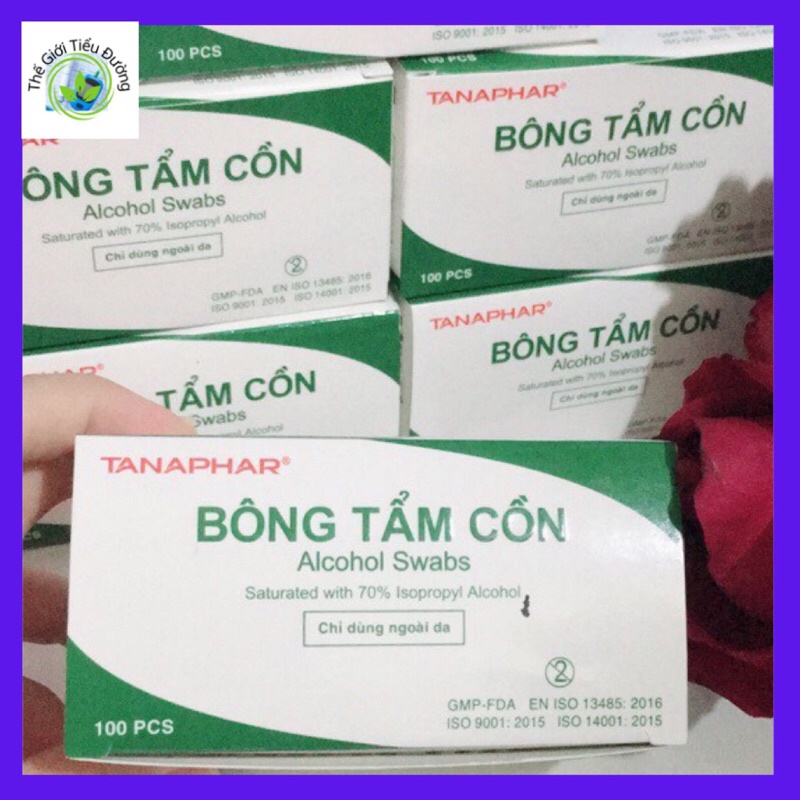 Bông Tẩm Cồn khô