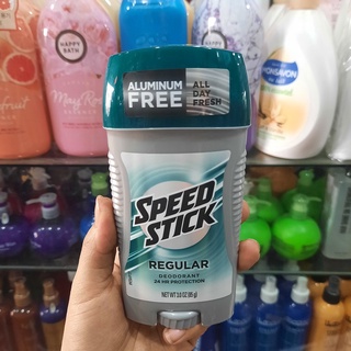 [USA] Lăn sáp khử mùi nam Speed Stick Regular | Avalanche (Sáp xanh trong) 85g | 51g - Mỹ