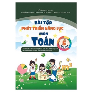 Sách - Bài tập phát triển năng lực môn Toán  lớp 5 tập 2