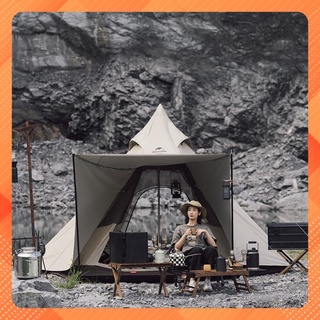 |CHÍNH HÃNG| LỀU CẮM TRẠI GLAMPING LỤC GIÁC KIM TỰ THÁP 3-4 NGƯỜI NATUREHIKE NH20ZP013 CAO CẤP