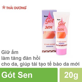 Kem Gót Sen - Hỗ trợ giảm nứt nẻ gót chân (Tub 20g)