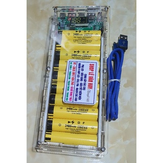 SẠC DỰ PHÒNG 10 PIN 18650 MẠCH 3.0
