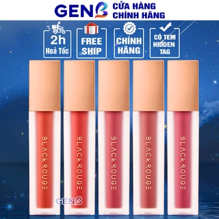 Set Son Black Rouge CHÍNH HÃNG Ver 5 Hàn Quốc A27 A26 A25 A24 A23 Son Kem Lì Blackrouge Auth Mỹ Phẩm Môi Background GENB