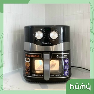 [Mã ELHADEV giảm 4% đơn 300K] Nồi chiên không dầu 10.5L Nine Shield KB-8002M Nồi chiên nướng đa năng, Bảo hành 12 tháng