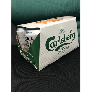 Bia Carlsberg Smooth lon - lốc 6 lon bia 330ml