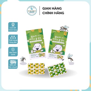 MIẾNG DÁN LẠNH LÀM DỊU VẾT MUỖI ĐỐT, CÔN TRÙNG CẮN HAMSOA HÀN QUỐC _ HỘP 18 MIẾNG