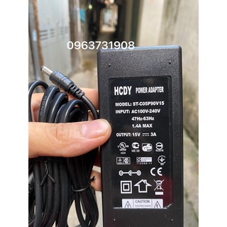 Dây nguồn 15V 3A chuẩn HCDY phân phối