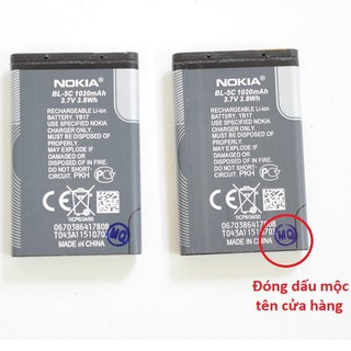 Pin 4C nokia các loại 6300 1202 1280 6100 6131 2690