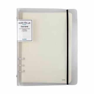 Sổ Dot Grid file nhựa kẹp còng A5 100 tờ; MS: 995
