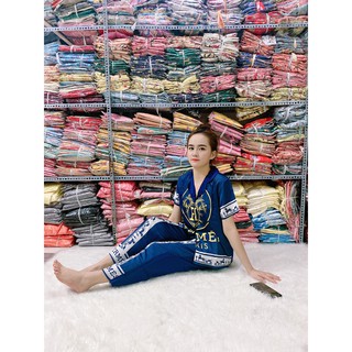 PIJAMA SATIN THIẾT KẾ (TAY Ngắn QUẦN DÀI )
